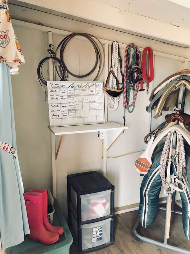 tack room shed cowgirl magazine