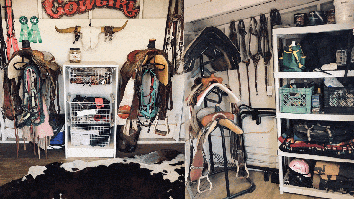 tack room shed cowgirl magazine