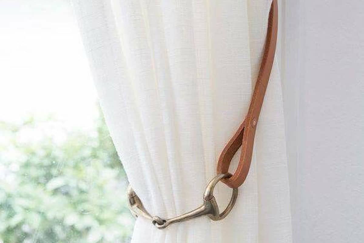 curtain holder horse bit cowgirl magazine