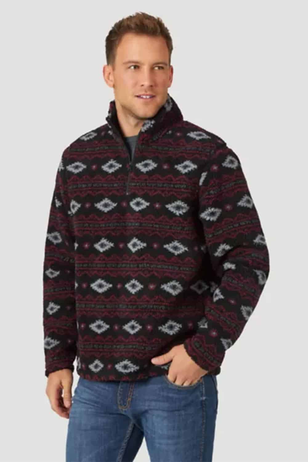 wrangler pullover sweatshirt cowgirl magazine