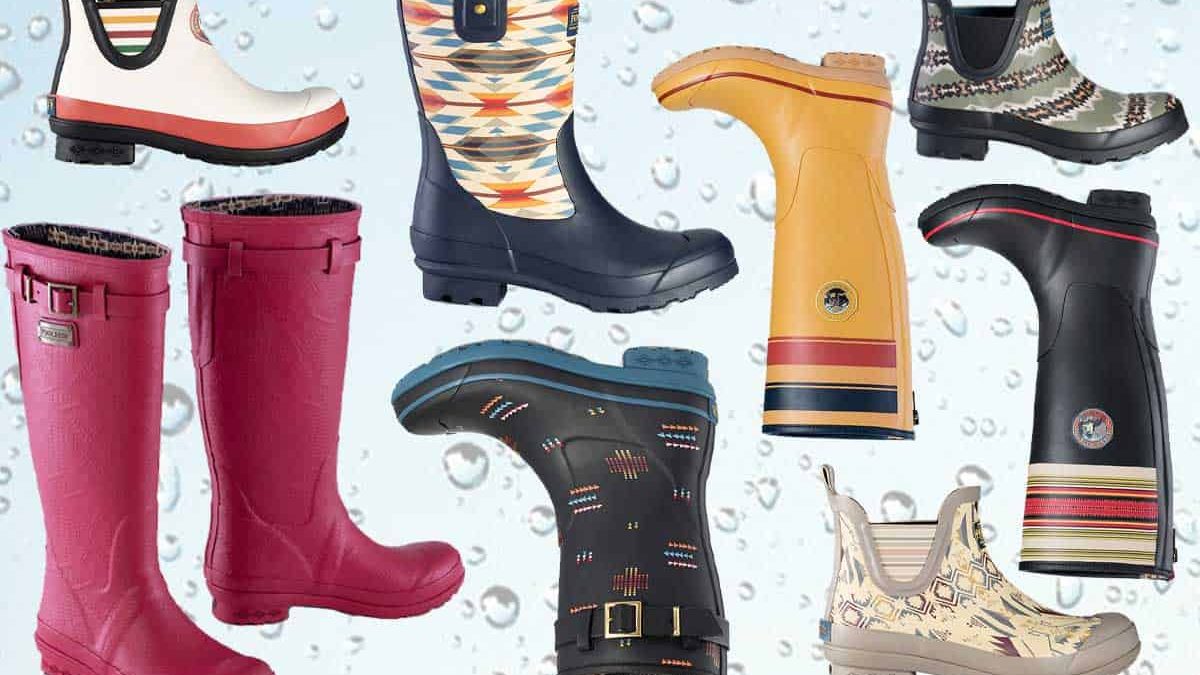 pendleton rain boot pendleton rain boots cowgirl magazine