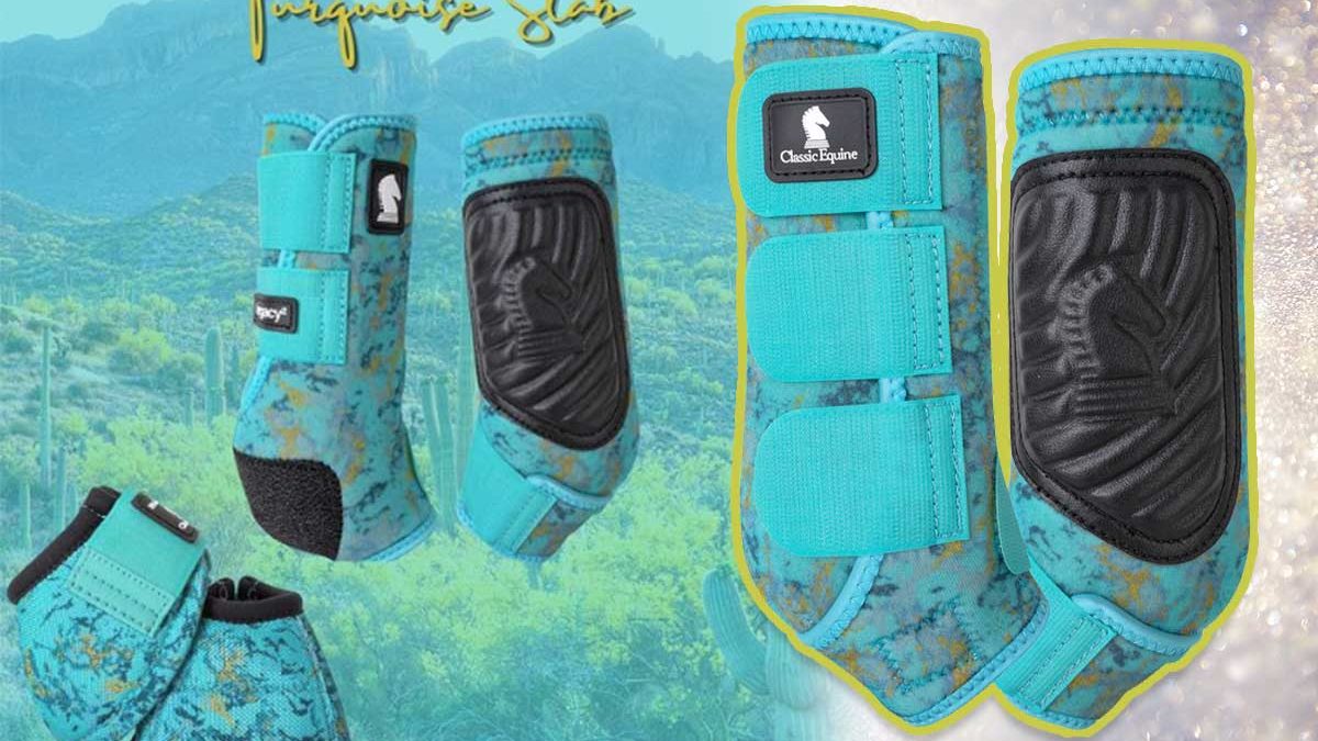 Classic equine turquoise slab sport boots cowgirl magazine