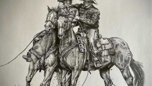 Mackay Spyrow Artwork cowgirl magazine