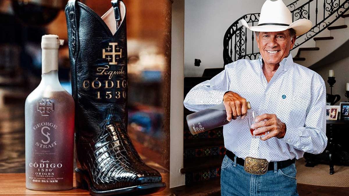 George Strait codigo tequila cowgirl magazine Justin boots