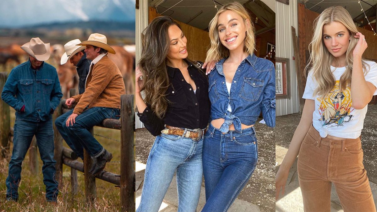 behind the scenes at wrangler's shoot cowgirl magazine