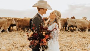 autumn wedding cowgirl in love wedding cowgirl magazine
