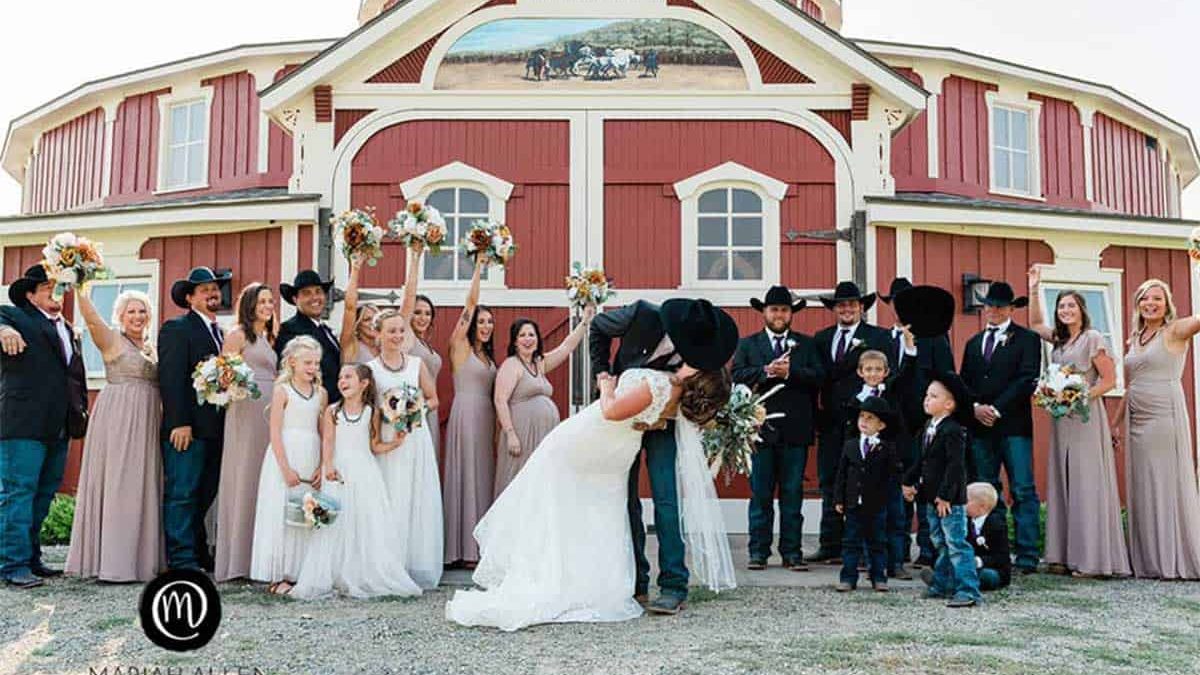 round barn wedding cowgirl magazine