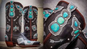 rocketbuster turquoise boots cowgirl magazine