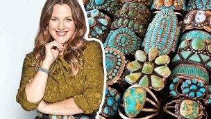 drew Barrymore hippie cowgirl couture cowgirl magazine