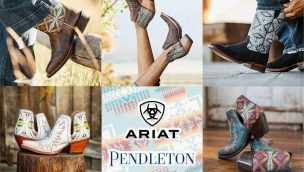 Ariat x pendleton cowgirl magazine