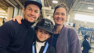 mark wahlberg daughter equestrian cowgirl magazine