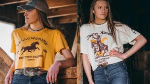 wrangler x yellowstone cowgirl magazine