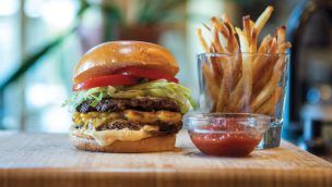 smash burger and double fried fries cowgirl in the kitchen cowgirl magazine