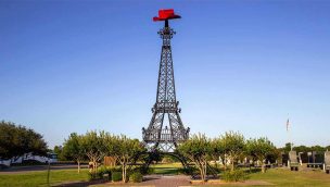 Paris texas Eiffel Tower cowgirl magazine