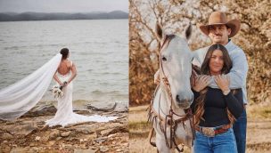 Russell wedding cowgirl magazine
