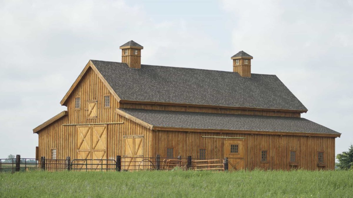 wooden horse barn COWGIRL magazine