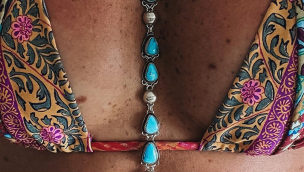 turquoise body jewelry