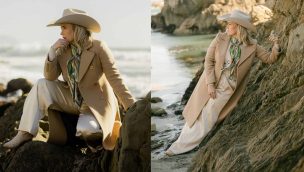 Courtenay DeHoff victoria coat Fairfax & favor cowgirl magazine